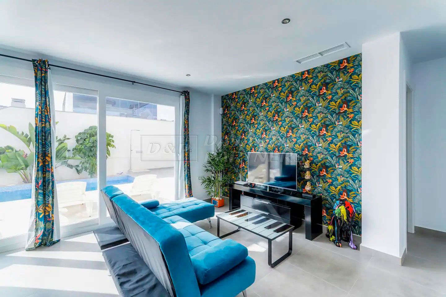 Living room of House or chalet to rent in Los Montesinos  with Terrace, Swimming Pool and Balcony