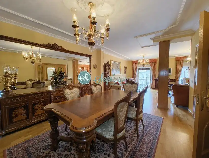 Esszimmer von Wohnung zur Miete in Segovia mit Heizung, Parkett und Möbliert