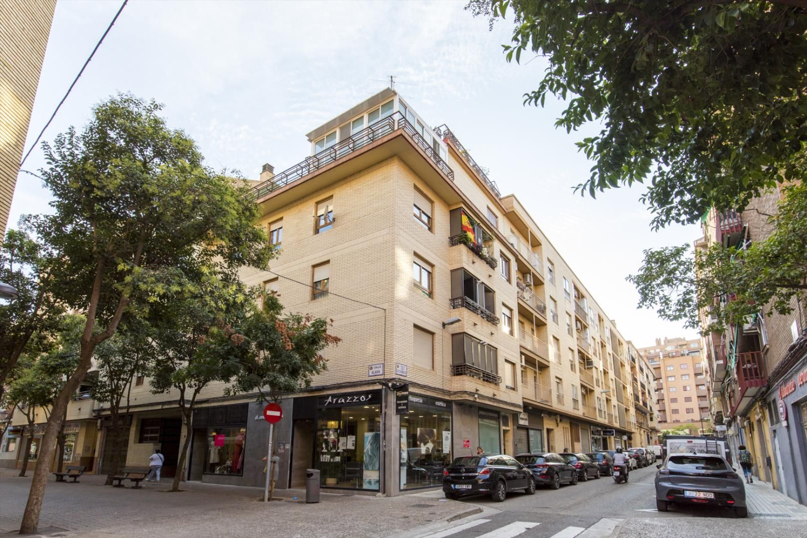 Vista exterior de Àtic en venda en  Zaragoza Capital amb Terrassa i Traster