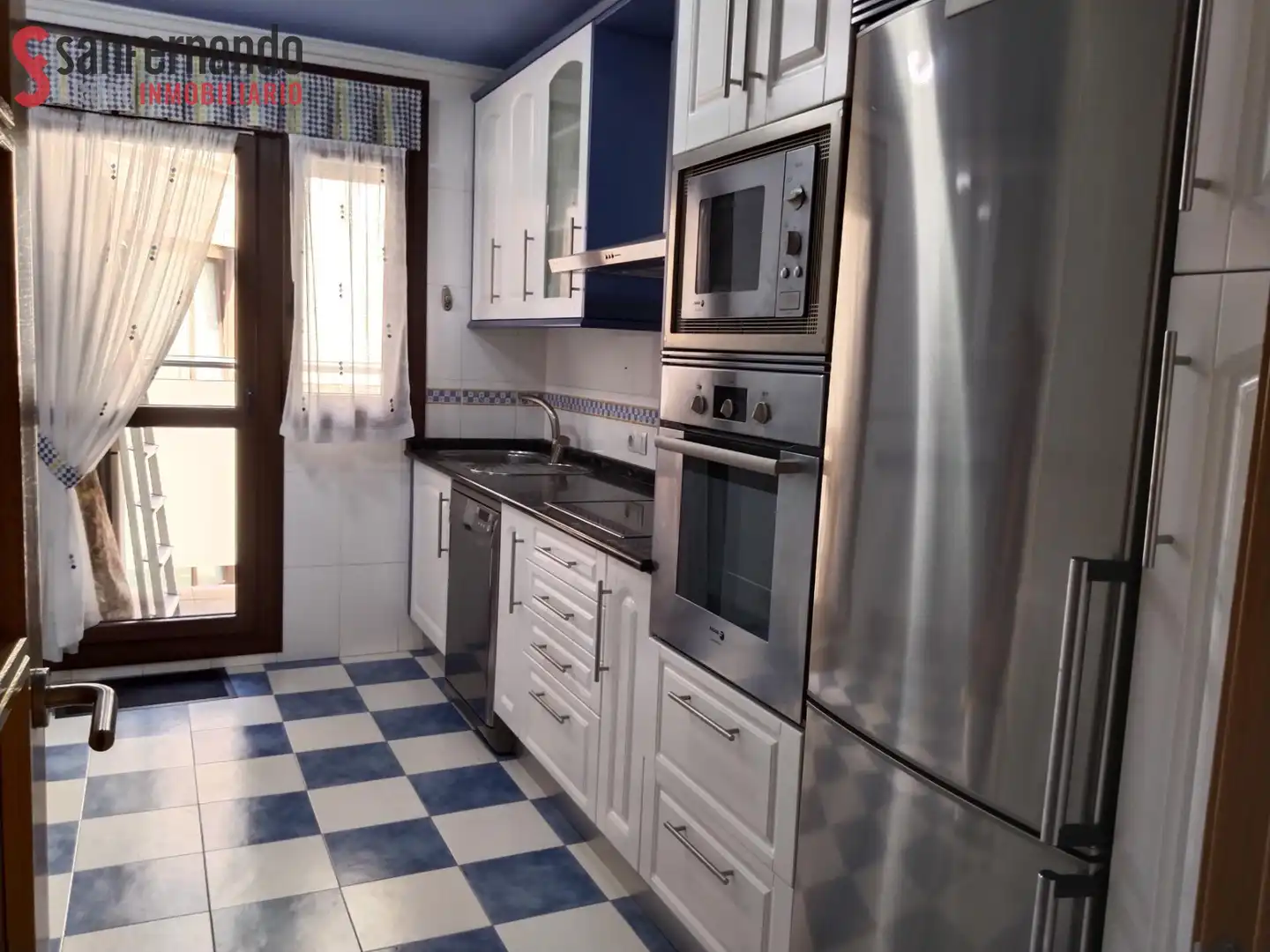 Kitchen of Flat for rent in Los Corrales de Buelna   with Heating, Parquet flooring and Furnished