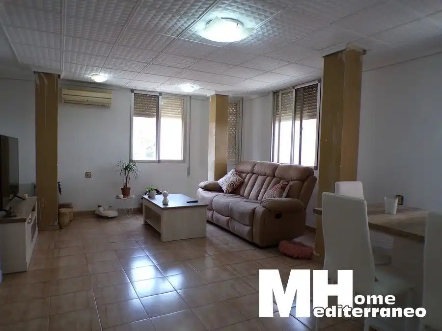Sala d'estar de Pis en venda en Sagunto / Sagunt amb Aire condicionat, Calefacció i Terrassa