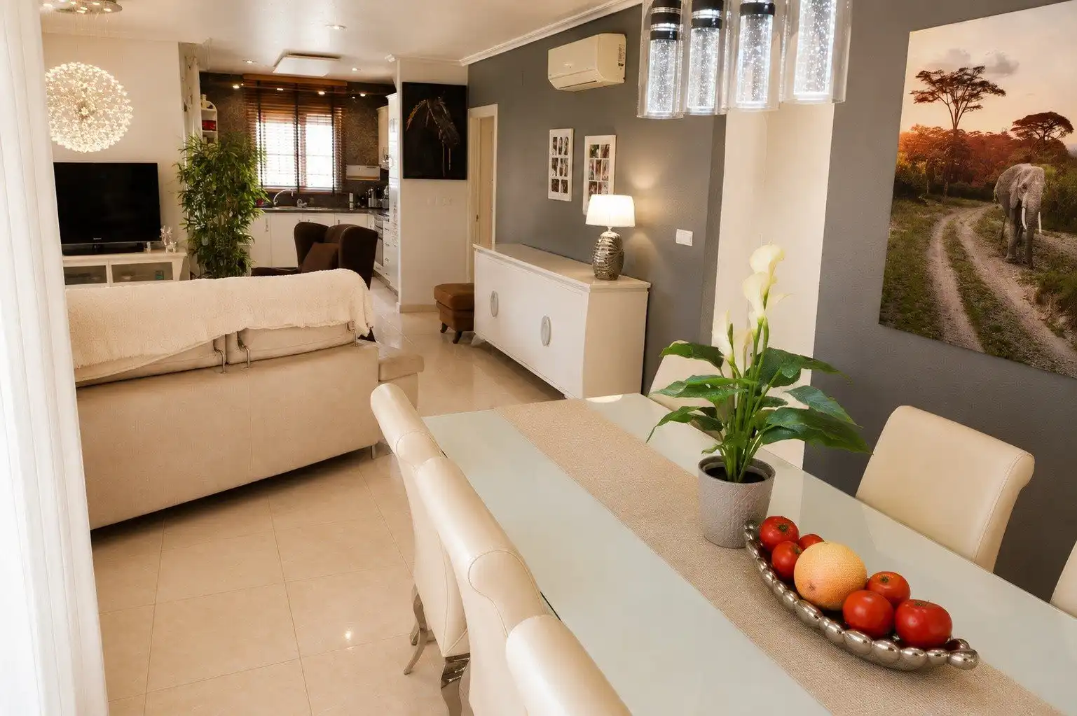 Living room of Houses for sale in Rojales  with Private garden, Terrace and Swimming Pool