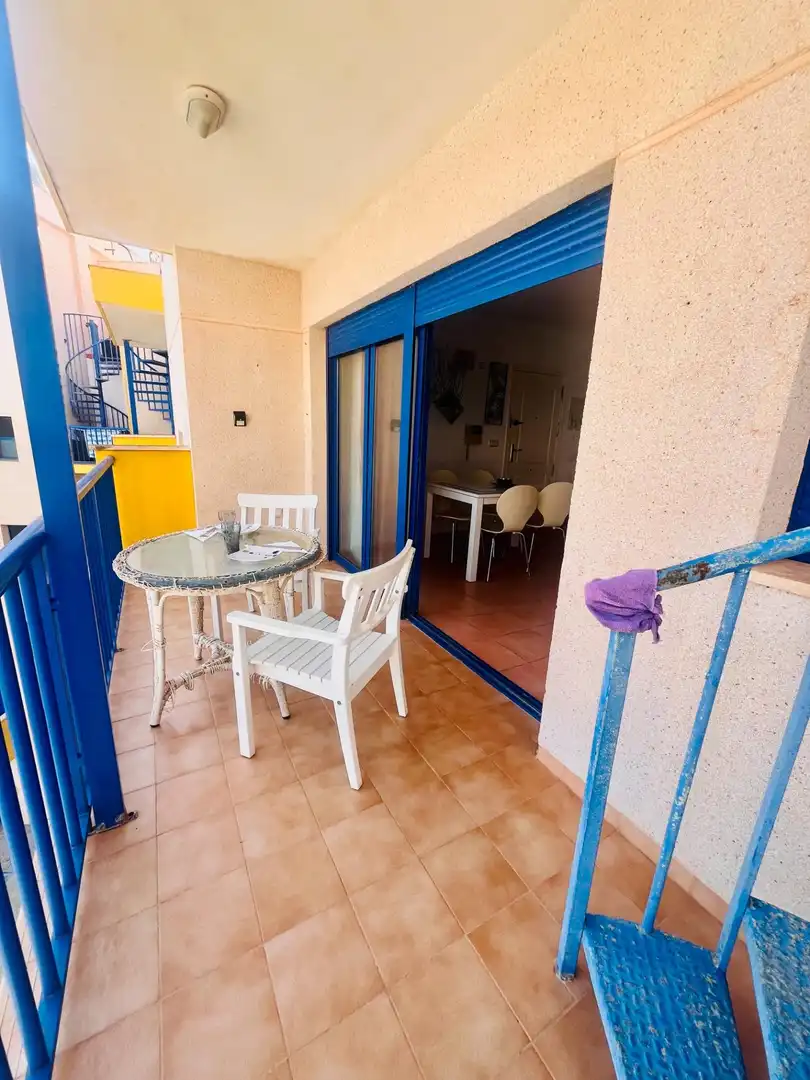 Balcony of Attic for sale in La Manga del Mar Menor  with Air Conditioner, Heating and Terrace