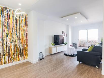 Living room of Attic for sale in  Murcia Capital  with Air Conditioner, Heating and Terrace