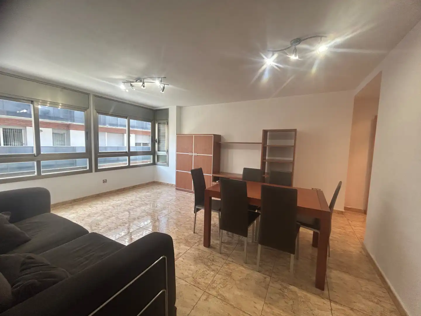 Sala de estar de Piso en venta en Manresa con Aire acondicionado, Calefacción y Parquet