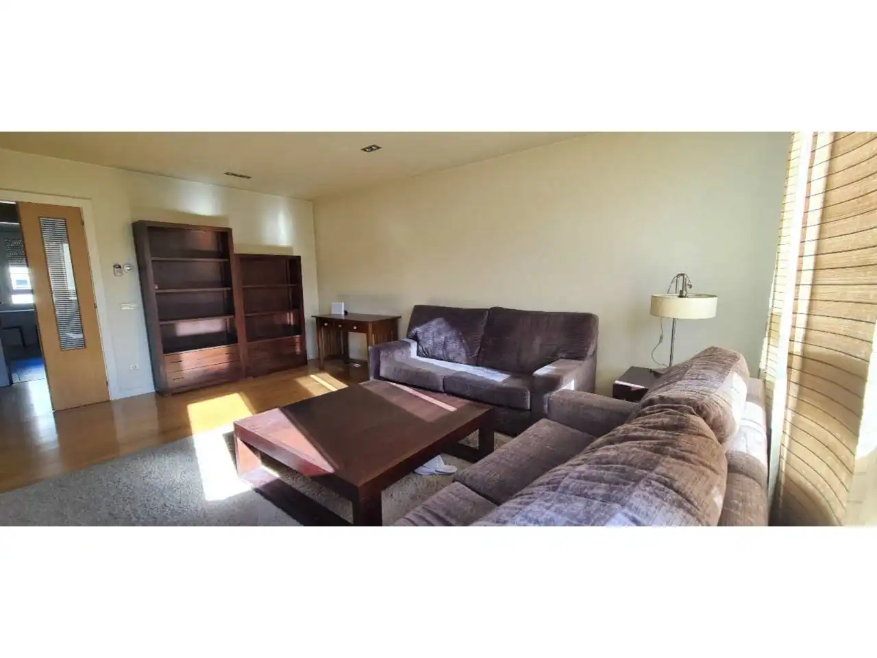Living room of Apartments for rent in  Logroño  with Heating, Parquet flooring and Furnished