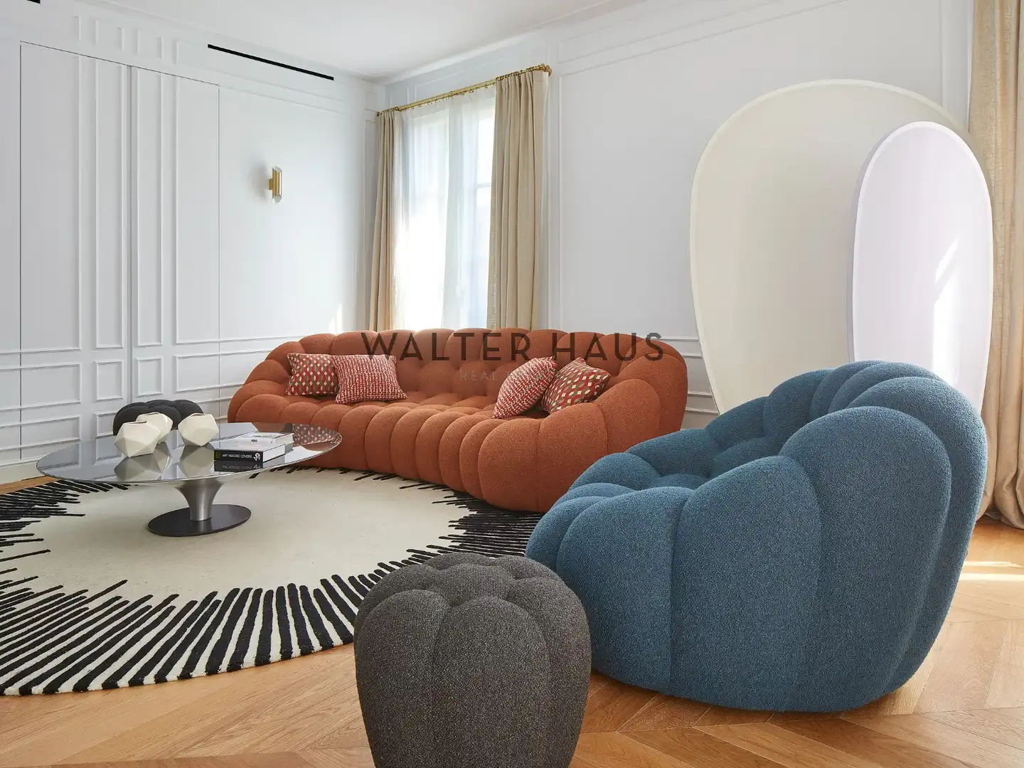 Sala d'estar de Dúplex en venda en Barcelona amb Aire condicionat, Calefacció i Terrassa