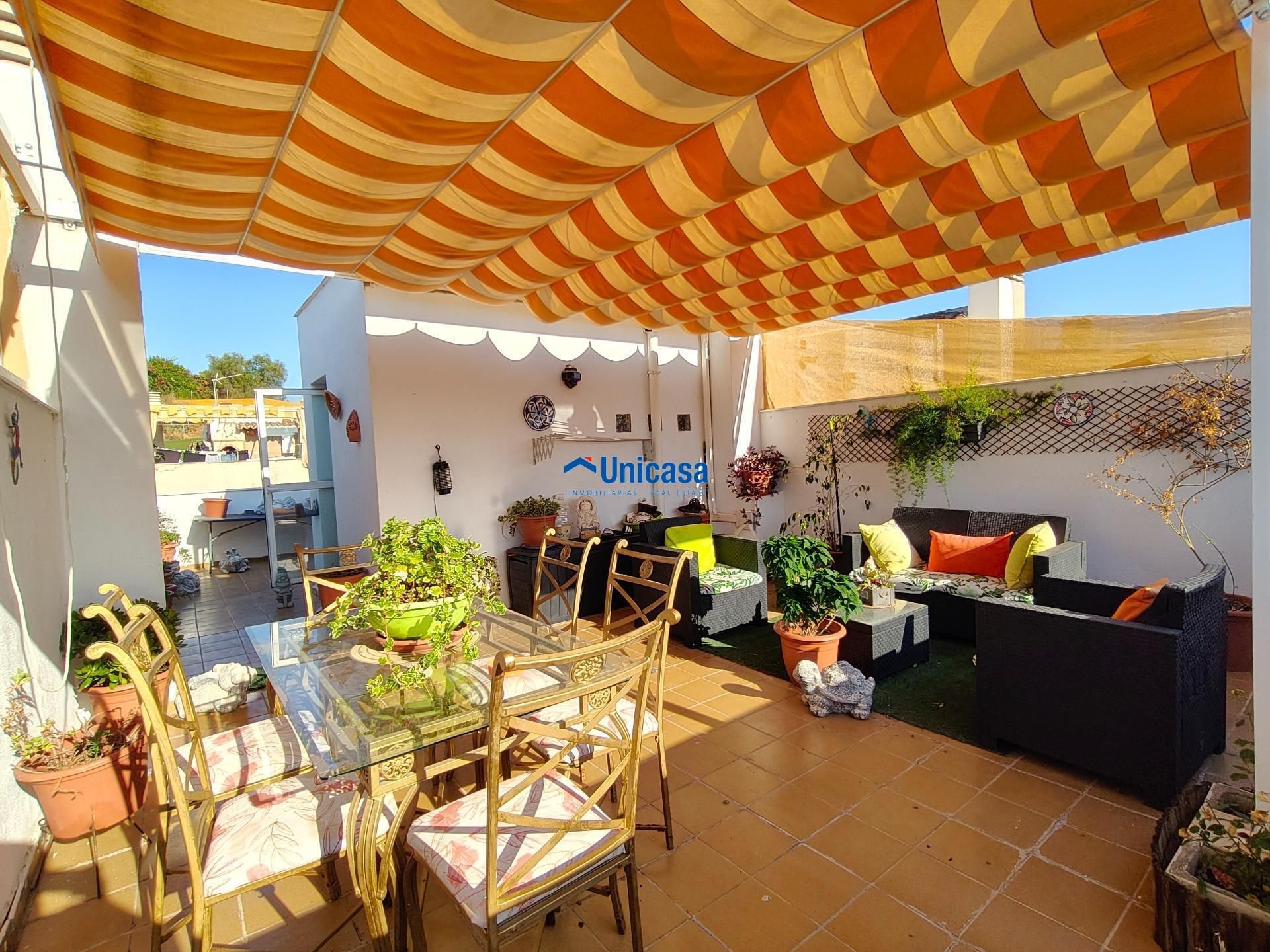 Terrassa de Casa adosada en venda en Málaga Capital amb Aire condicionat