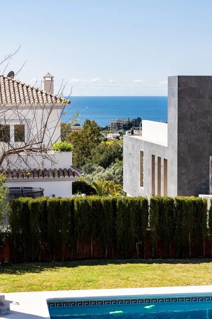 Exterior view of Houses for sale in Marbella  with Air Conditioner, Private garden and Terrace