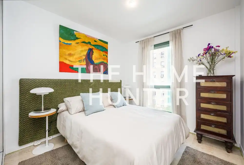 Habitación de Piso de alquiler en Madrid con Aire acondicionado, Calefacción y Jardín privado
