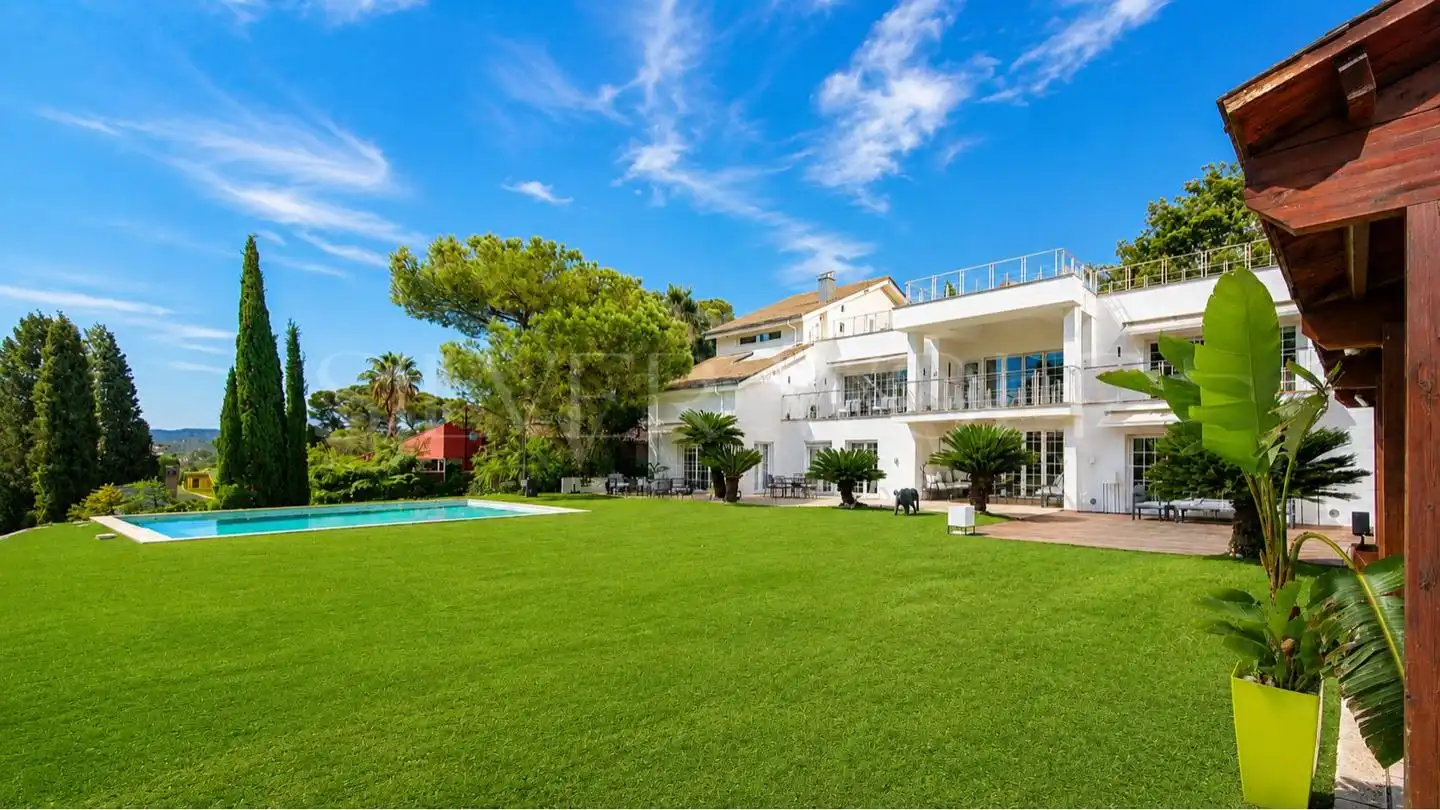 Jardín de Casa o chalet en venta en Sant Cugat del Vallès con Aire acondicionado, Calefacción y Jardín privado