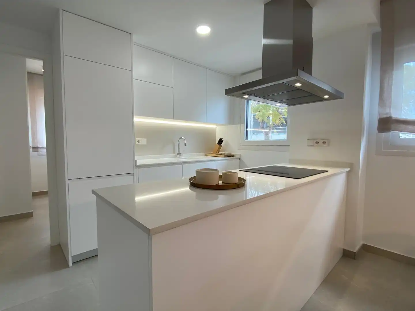 Cocina de Apartamento en venta en Pilar de la Horadada con Balcón, Jacuzzi y Piscina comunitaria