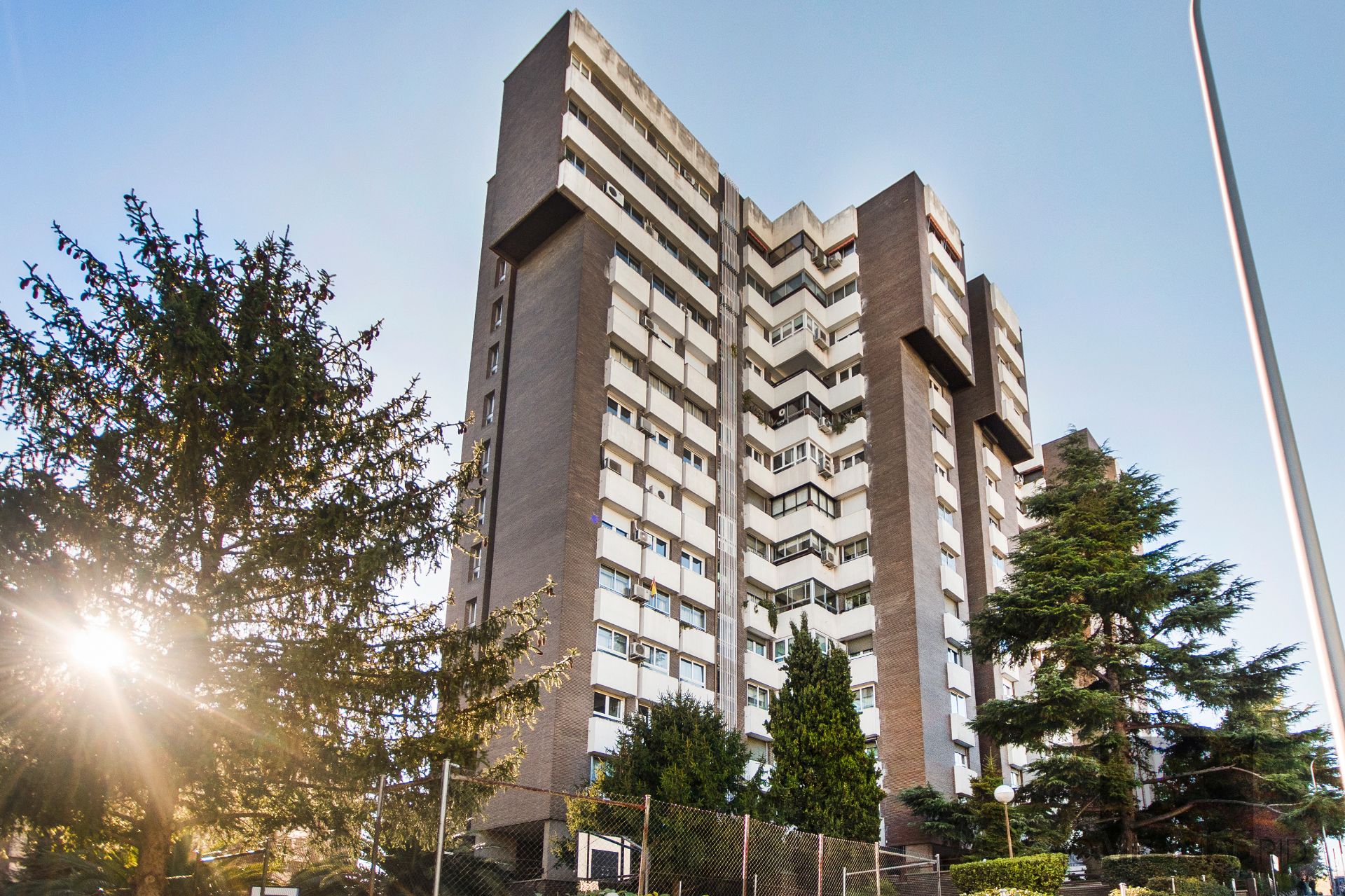Vista exterior de Pis en venda en  Madrid Capital amb Aire condicionat, Calefacció i Piscina comunitària