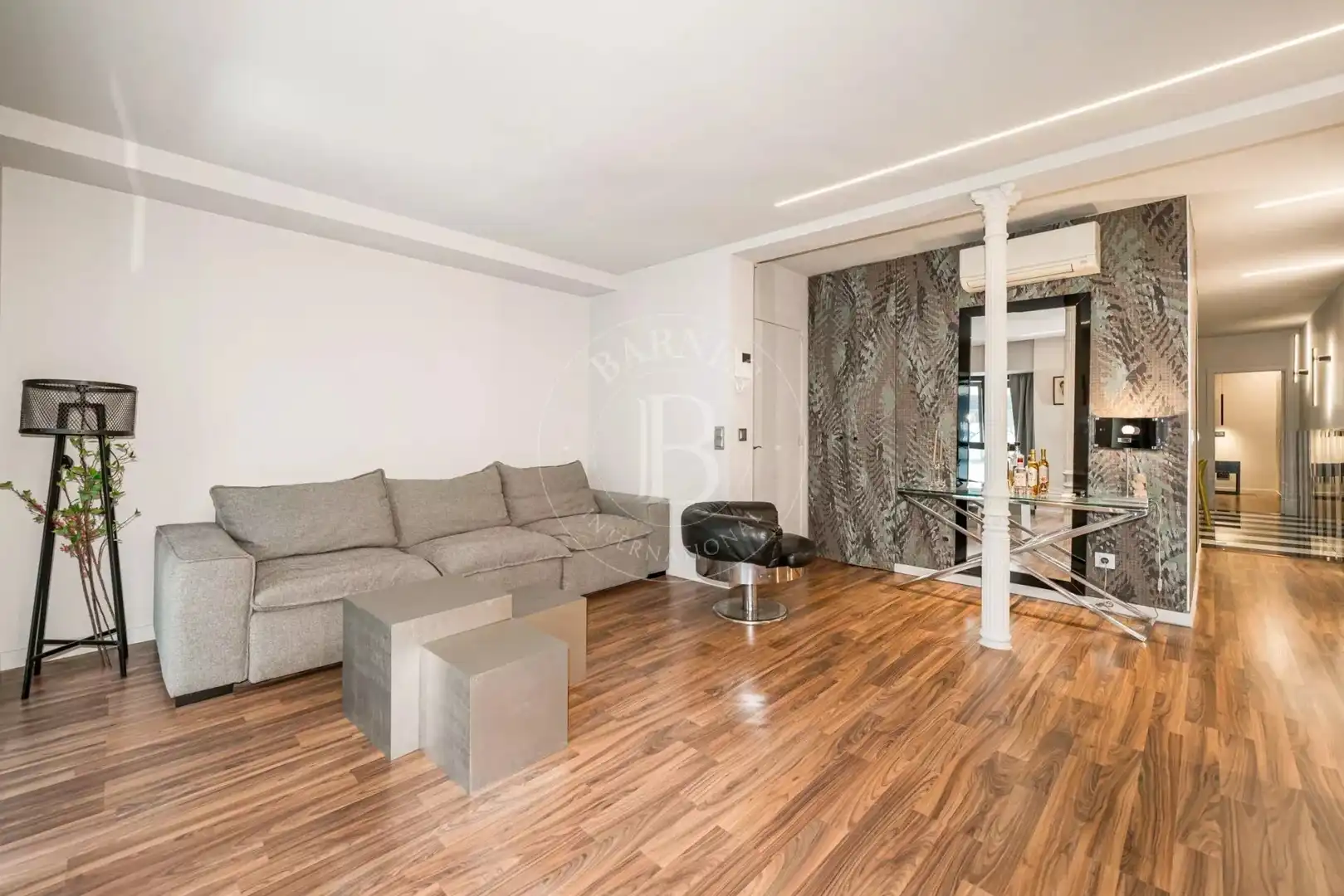 Sala d'estar de Pis de lloguer en Madrid amb Aire condicionat, Calefacció i Moblat