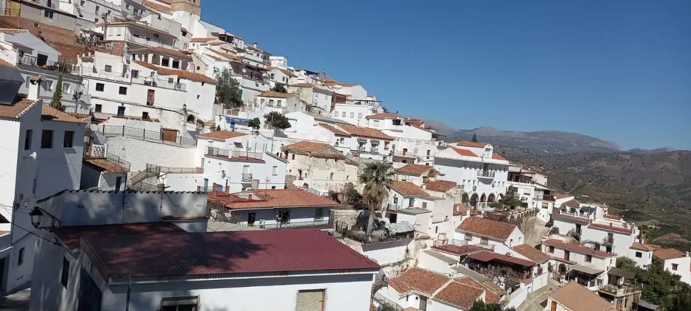 Exterior view of Country homes for sale in Cútar  with Private garden, Terrace and Storage room