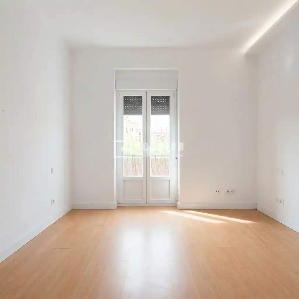 Bedroom of Flat for rent in Madrid  with Heating, Private garden and Parquet flooring