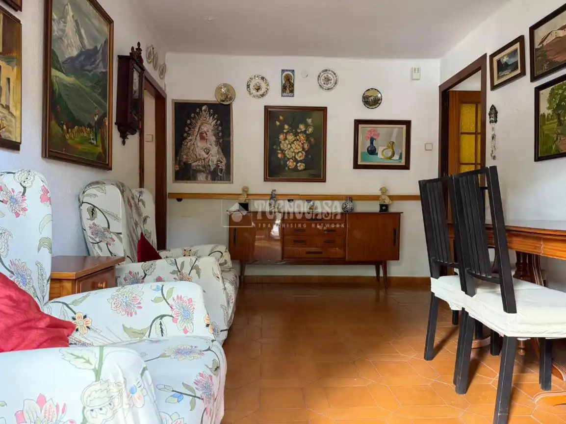 Sala de estar de Piso en venta en Barcelona con Balcón