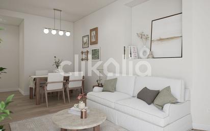 Living room of Flat for sale in  Madrid Capital  with Air Conditioner, Heating and Terrace