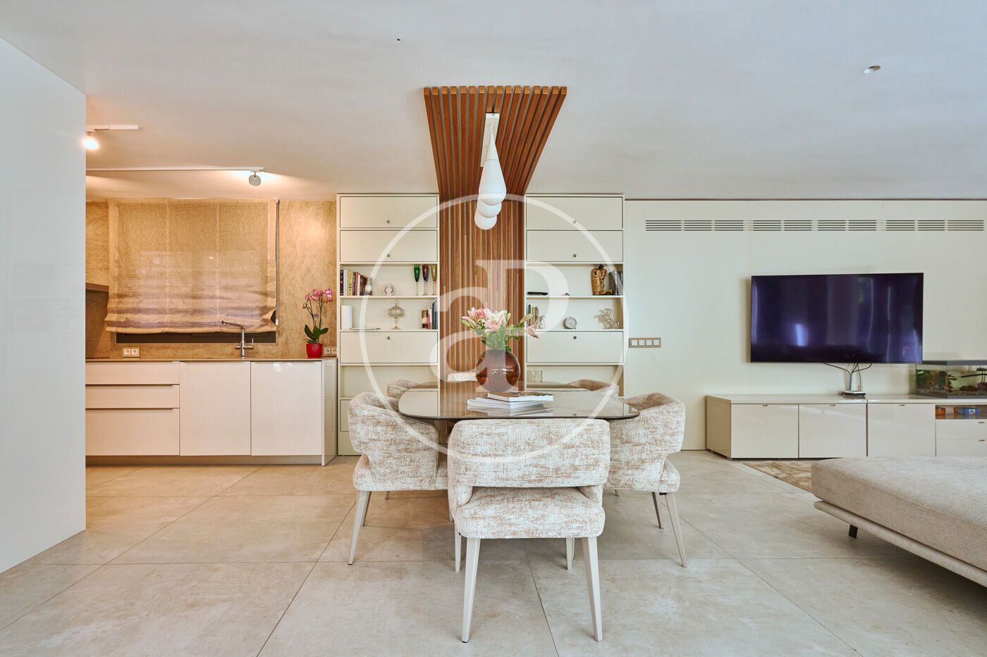 Dining room of House or chalet for sale in Sant Cugat del Vallès  with Air Conditioner, Heating and Private garden