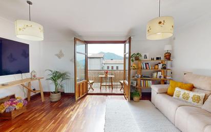Living room of Single-family semi-detached for sale in Hernialde  with Heating, Private garden and Balcony