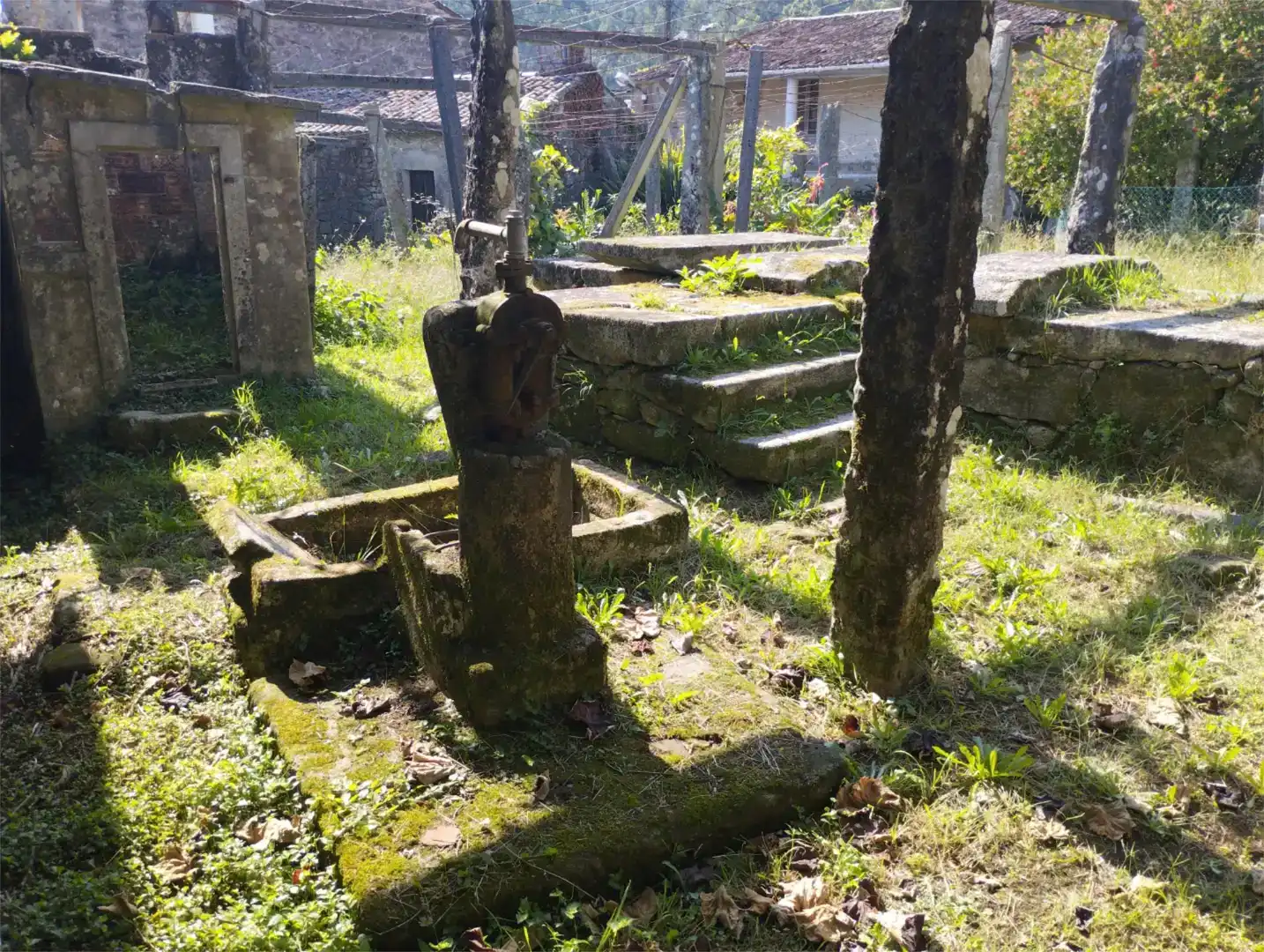 Jardín de Casa adosada en venta en Dodro
