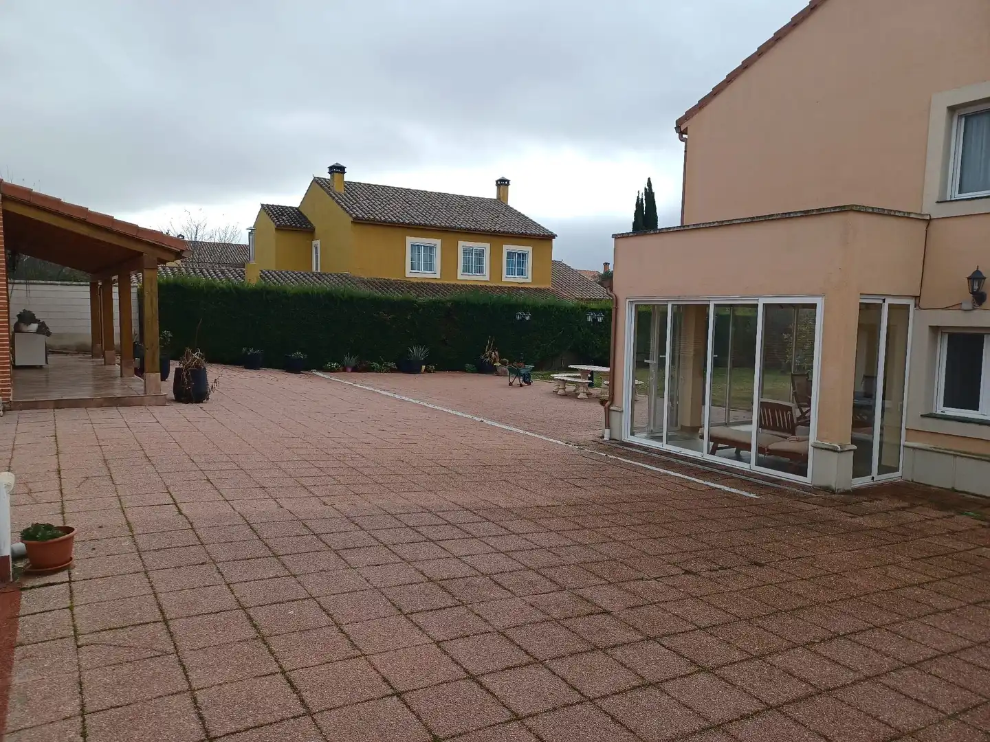 Terraza de Casa o chalet en venta en Renedo de Esgueva con Jardín privado
