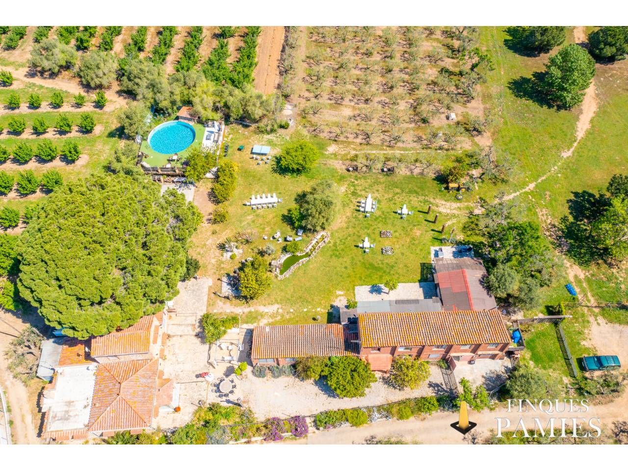Garden of Country house for sale in La Selva del Camp  with Heating, Private garden and Parquet flooring