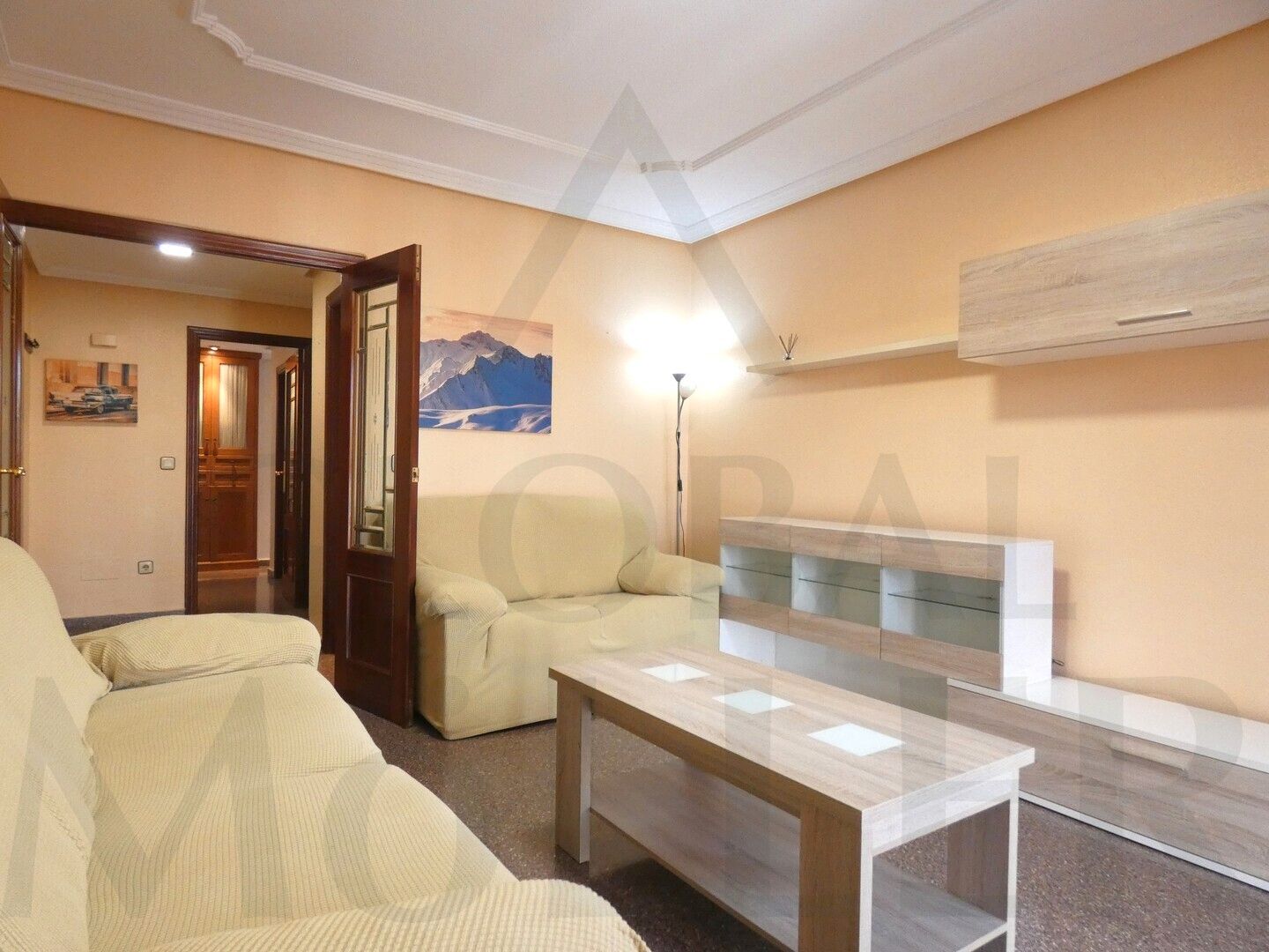 Living room of Flat for sale in Cartagena  with Air Conditioner, Heating and Furnished