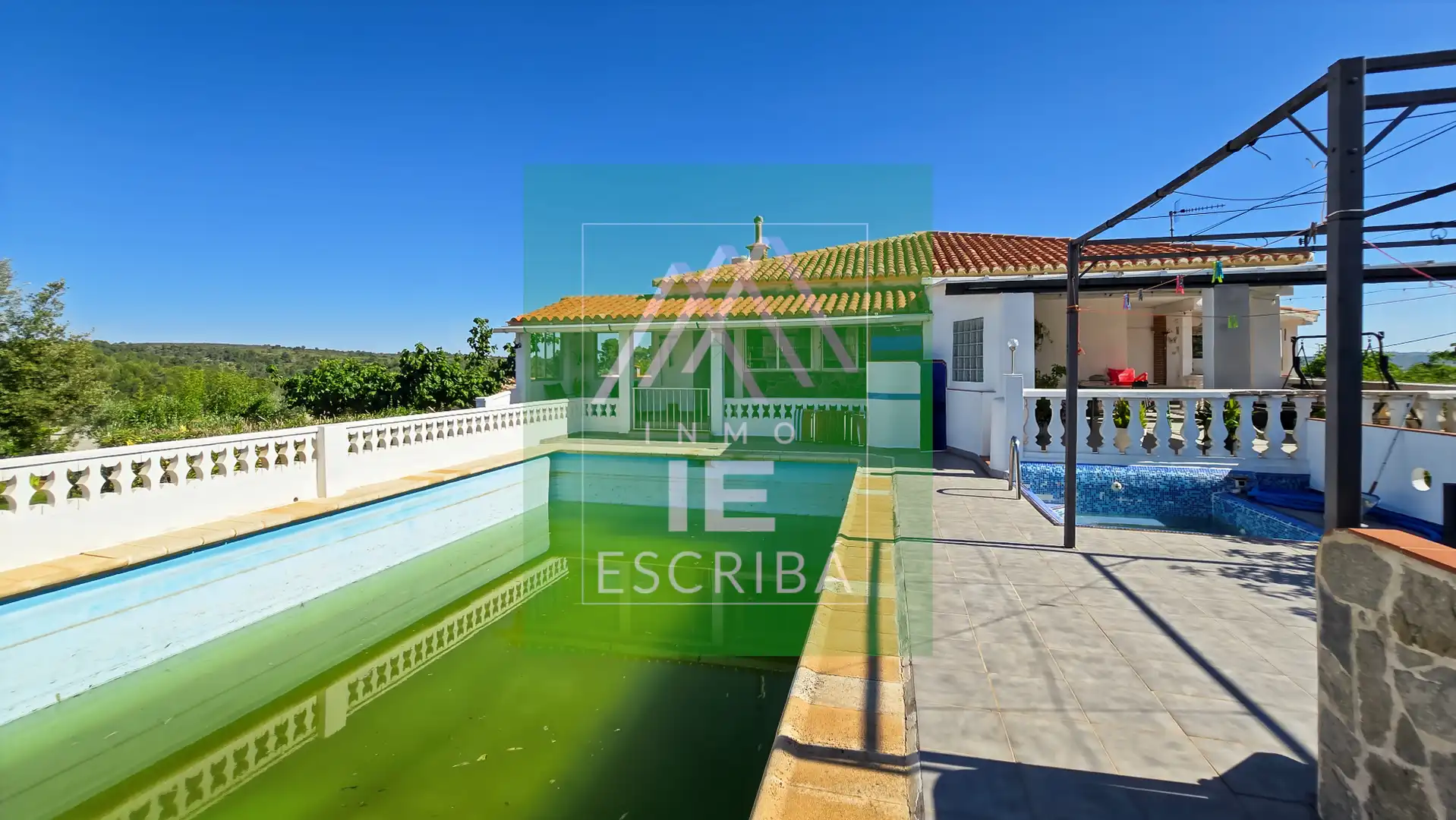 Piscina de Casa o chalet en venta en Catadau con Aire acondicionado, Calefacción y Jardín privado