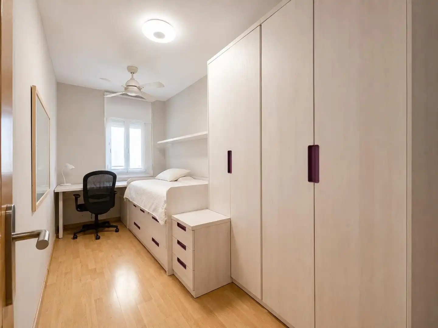 Schlafzimmer von Wohnung zum Verkauf in Granollers mit Heizung und Parkett