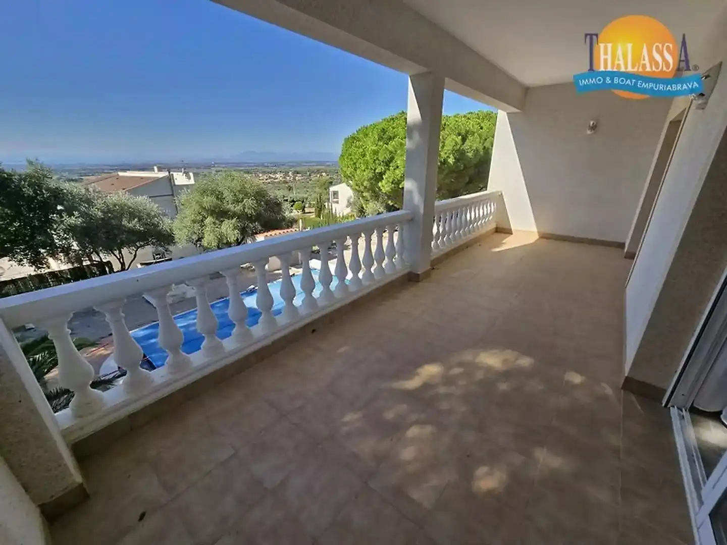 Terraza de Casa o chalet en venta en Pau con Aire acondicionado, Calefacción y Jardín privado