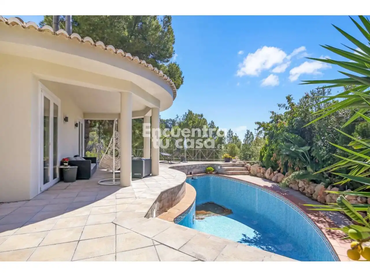 Vista exterior de Casa o chalet en venta en Altea con Aire acondicionado, Calefacción y Jardín privado