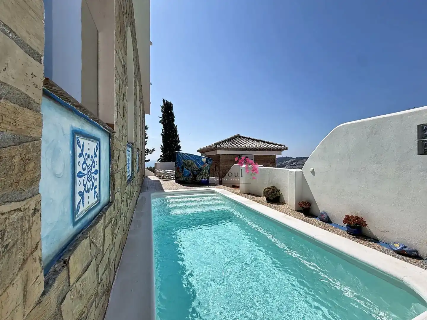 Piscina de Casa o xalet en venda en Almuñécar amb Aire condicionat, Piscina i Balcó