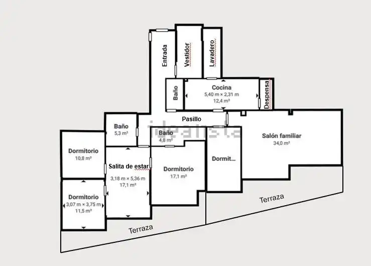 Flat with terrace for sale in Calle Pedro Antonio de Alarcón 13, imagen 25