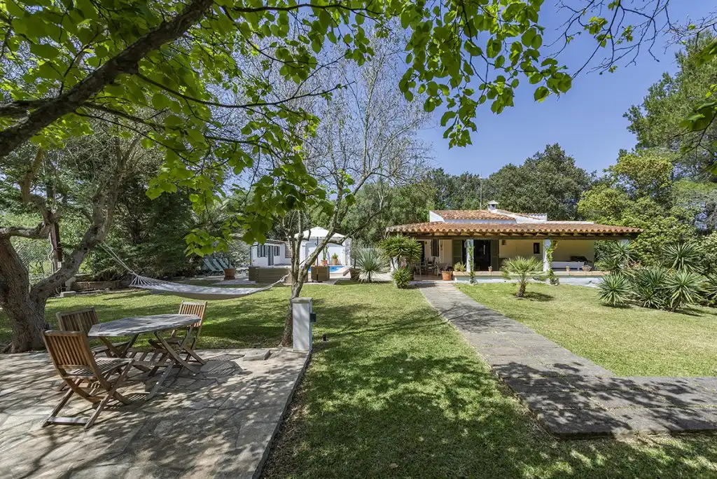 Jardí de Finca rústica en venda en Pollença amb Aire condicionat, Jardí privat i Terrassa