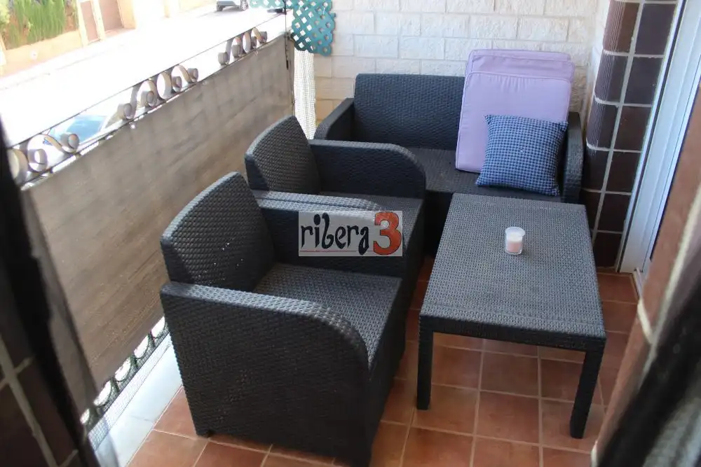 Terrasse von Einfamilien-Reihenhaus zum Verkauf in San Javier mit Klimaanlage, Terrasse und Balkon