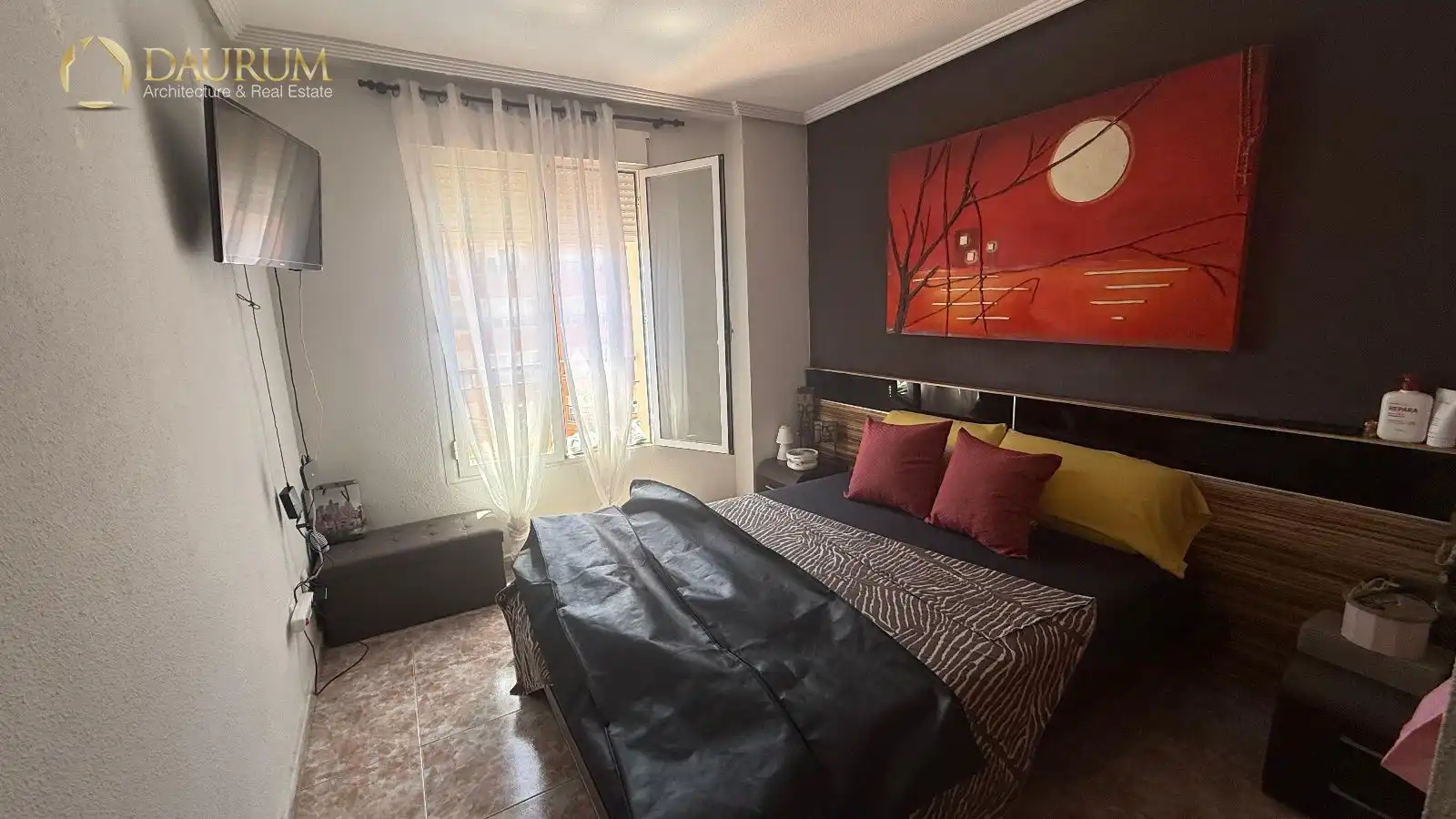 Schlafzimmer von Wohnung zum Verkauf in Alicante / Alacant mit Klimaanlage, Heizung und Abstellraum