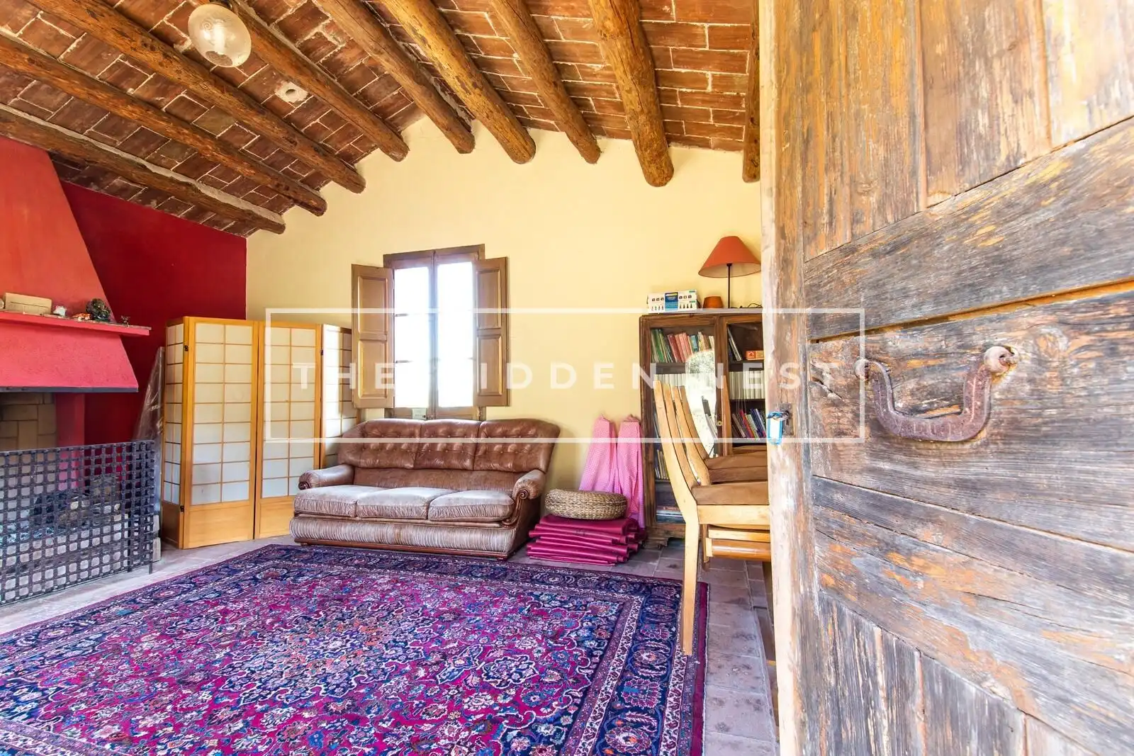Sala d'estar de Finca rústica en venda en Gelida