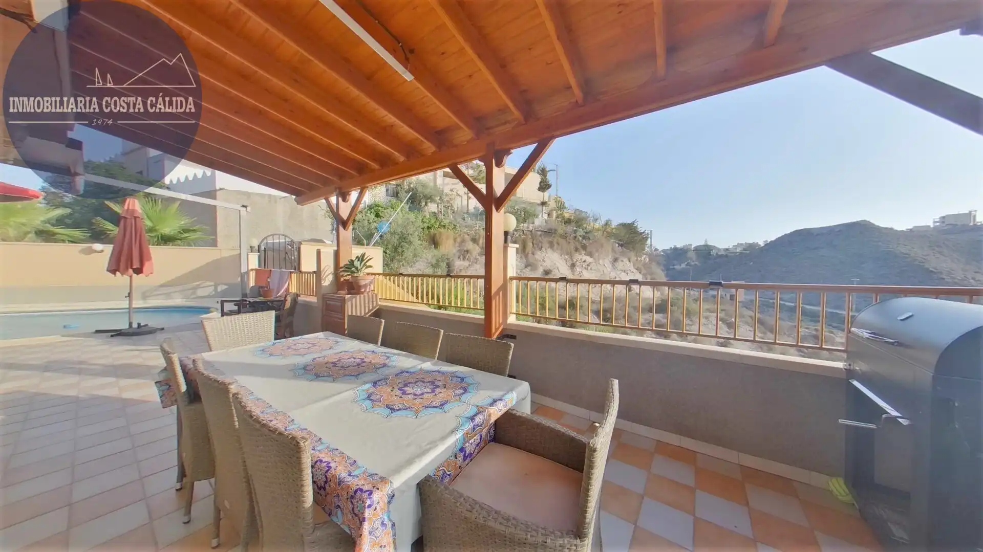 Terrassa de Casa o xalet en venda en Los Collados - Los Geraneos