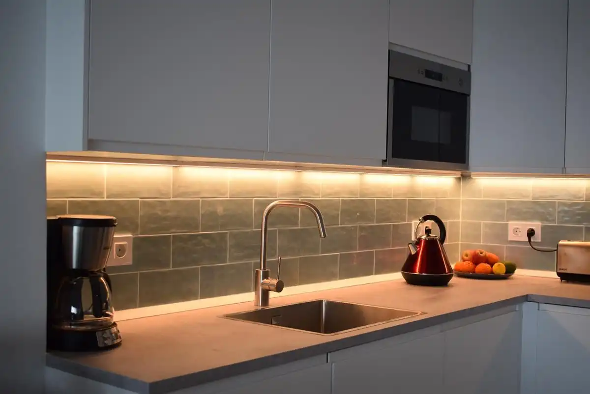 Cocina de Apartamento de alquiler en Almuñécar con Aire acondicionado, Terraza y Amueblado