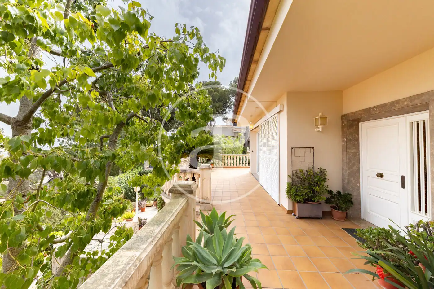 Terrassa de Casa o xalet en venda en Calvià amb Aire condicionat, Calefacció i Jardí privat