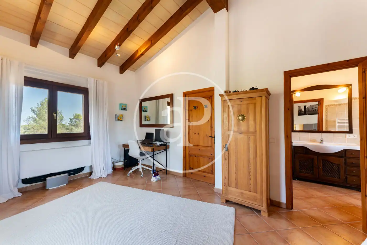 Bedroom of Houses for sale in Algaida  with Air Conditioner, Heating and Private garden