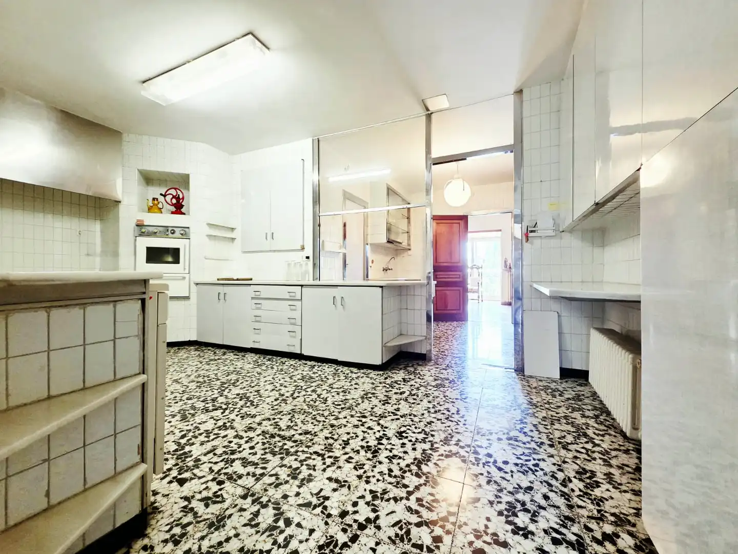 Kitchen of Flat for sale in Barcelona  with Air Conditioner, Heating and Parquet flooring