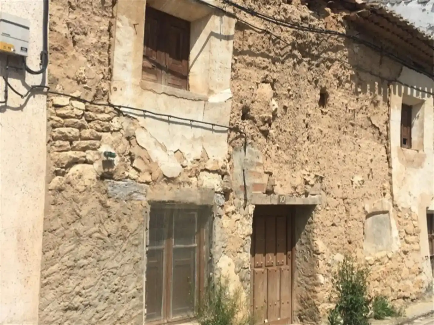 Vista exterior de Planta baja en venta en Baltanás, Palencia
