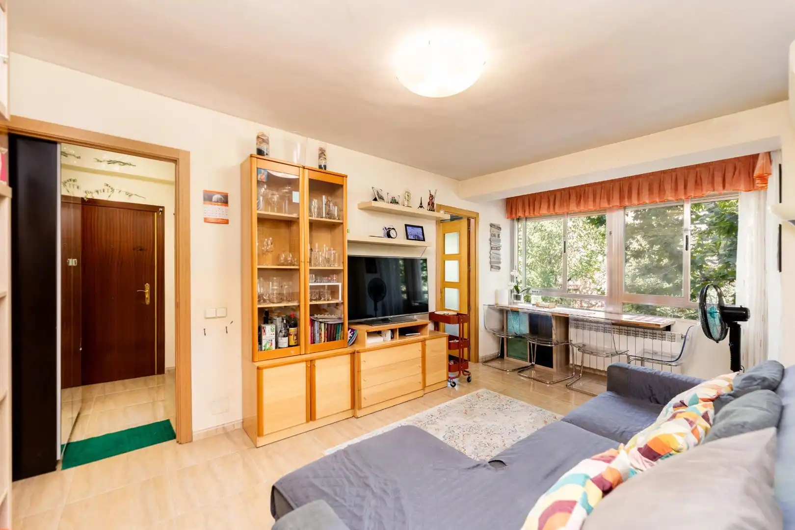 Sala de estar de Piso en venta en Madrid con Aire acondicionado, Calefacción y Amueblado