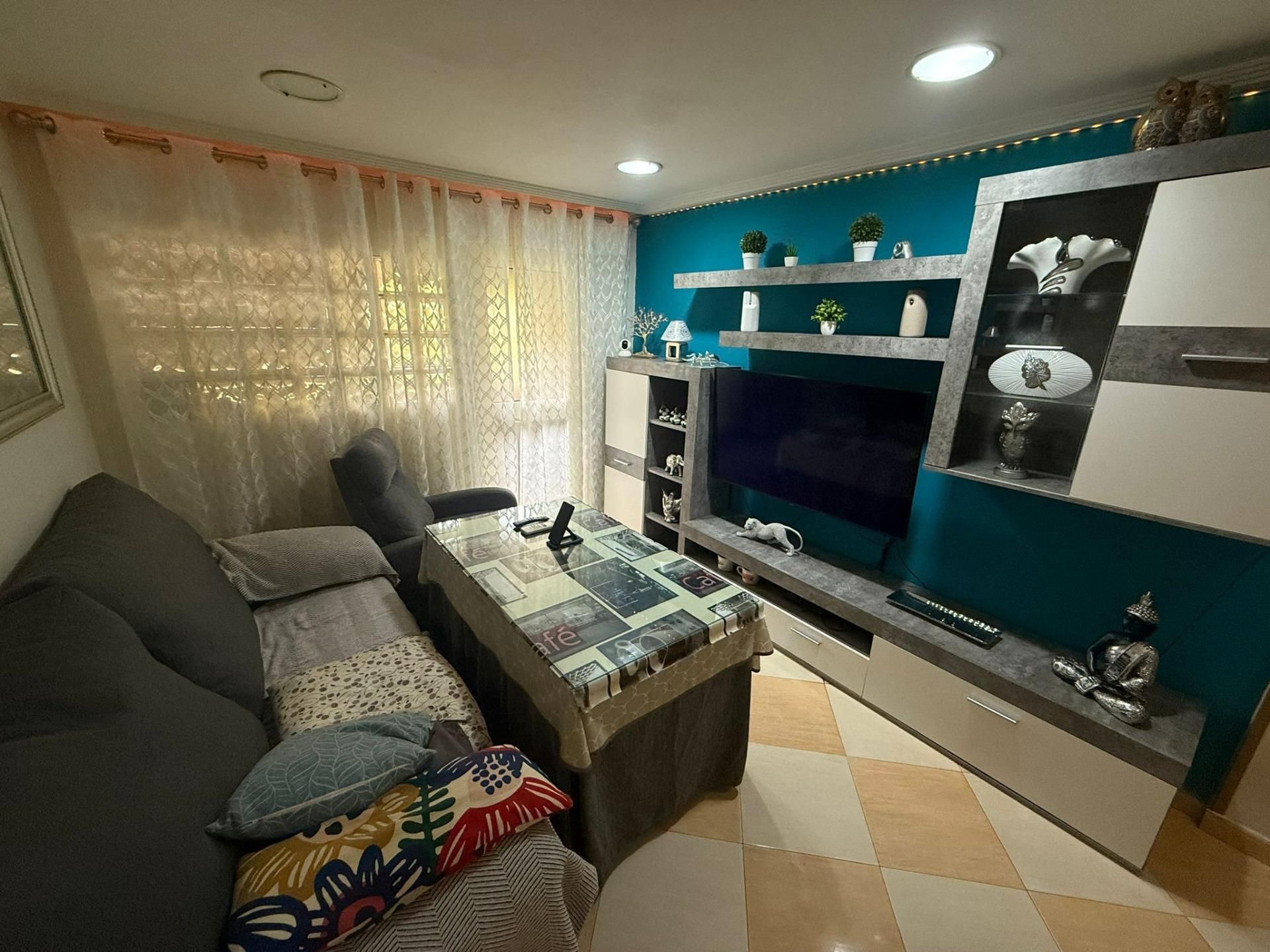 Sala d'estar de Pis en venda en Málaga Capital amb Terrassa