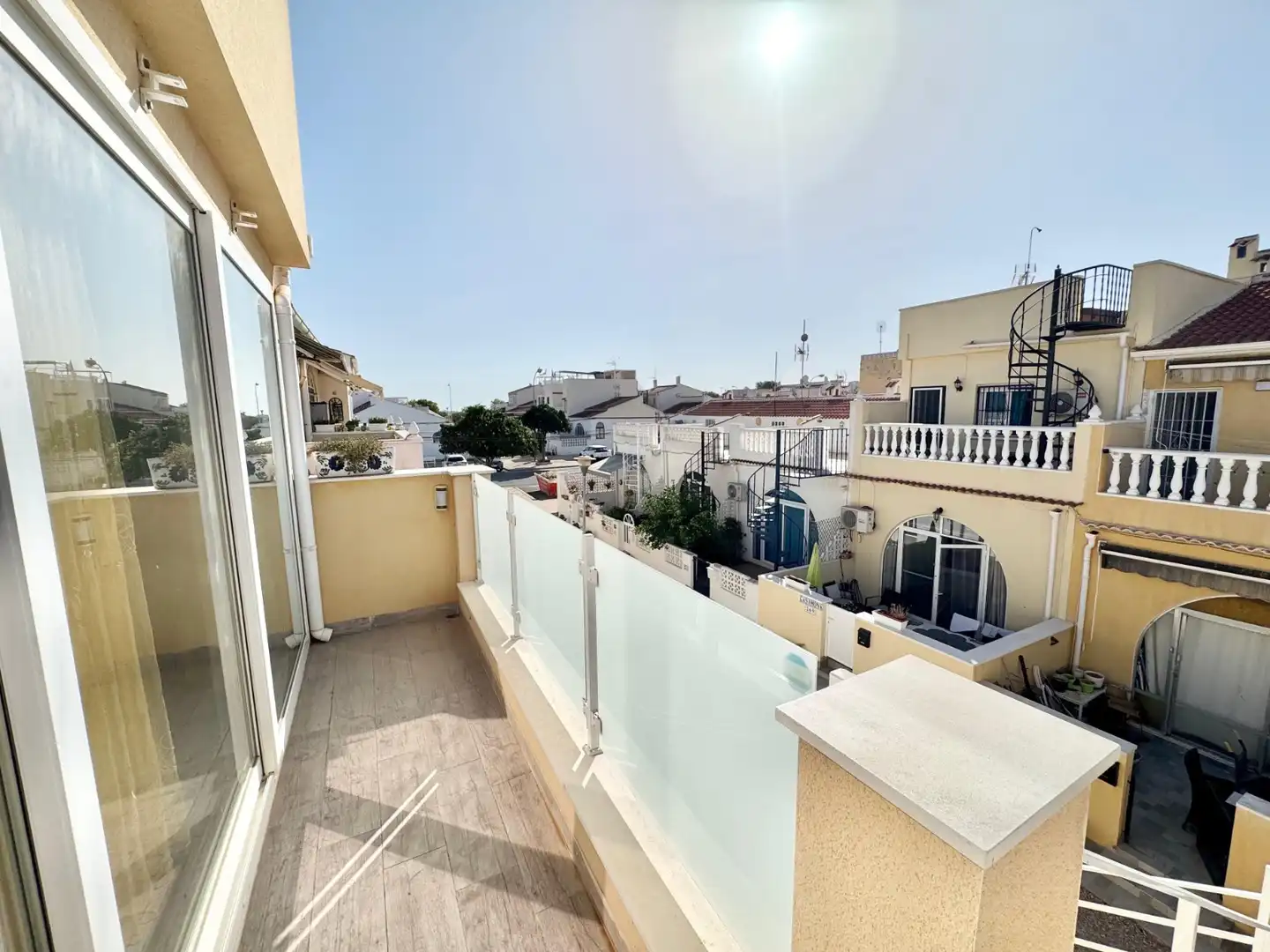 Balcony of Houses for rent in Torrevieja  with Air Conditioner, Heating and Terrace
