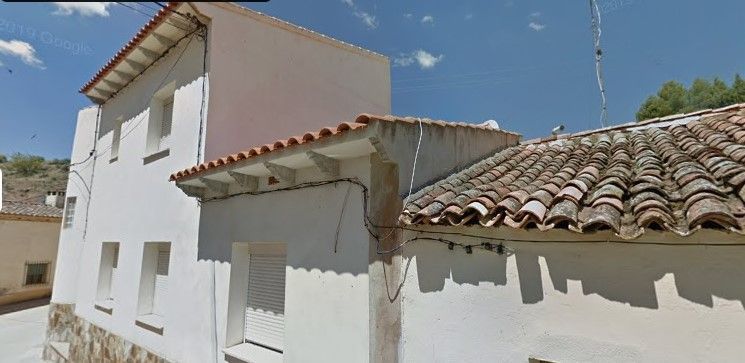 Vista exterior de Casa adosada en venda en Povedilla