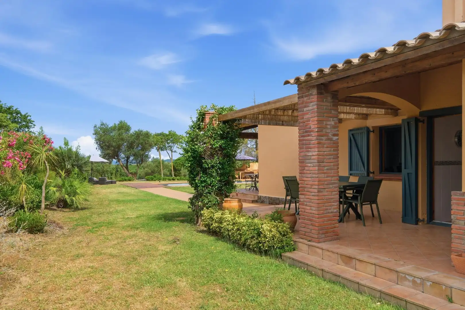 Terraza de Casa o chalet de alquiler en Peralada, Girona