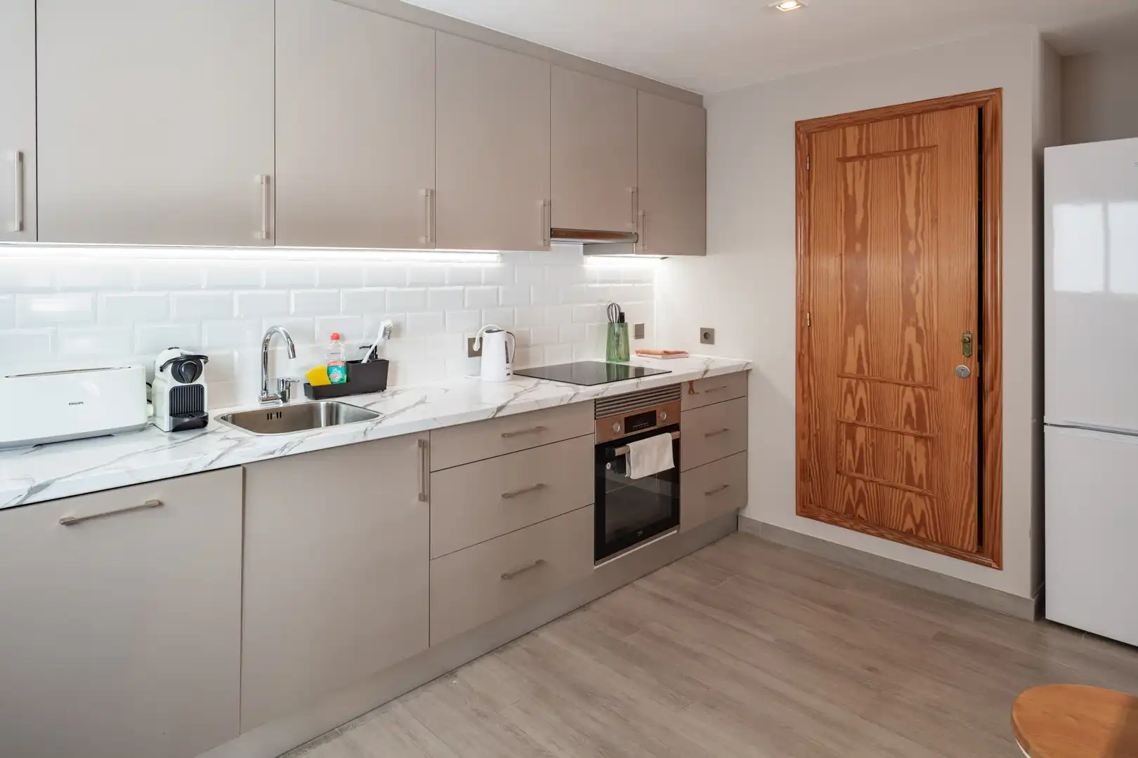 Cocina de Apartamento en venta en Jávea / Xàbia con Aire acondicionado y Balcón